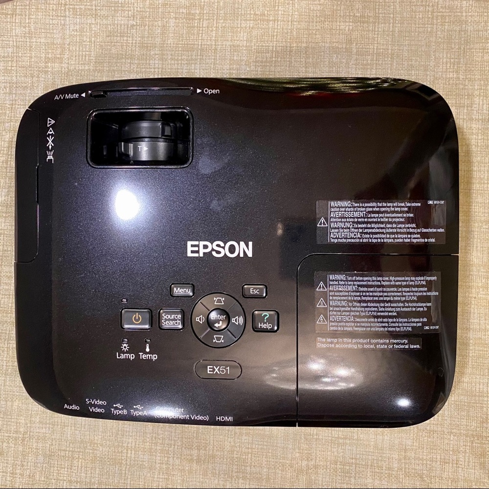 Epson EX 51 Multimedia Projector EUC